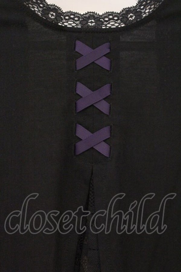 画像3: axes femme / UVカットドルマンカーディガン F クロ O-26-03-29-079-AX-TO-YM-OS (3)