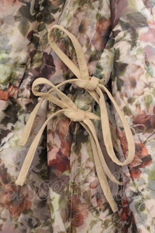 画像3: axes femme NOSTALGIE / オーガンジープリントワンピ M マルチ O-26-03-29-090-AX-OP-YM-OS (3)