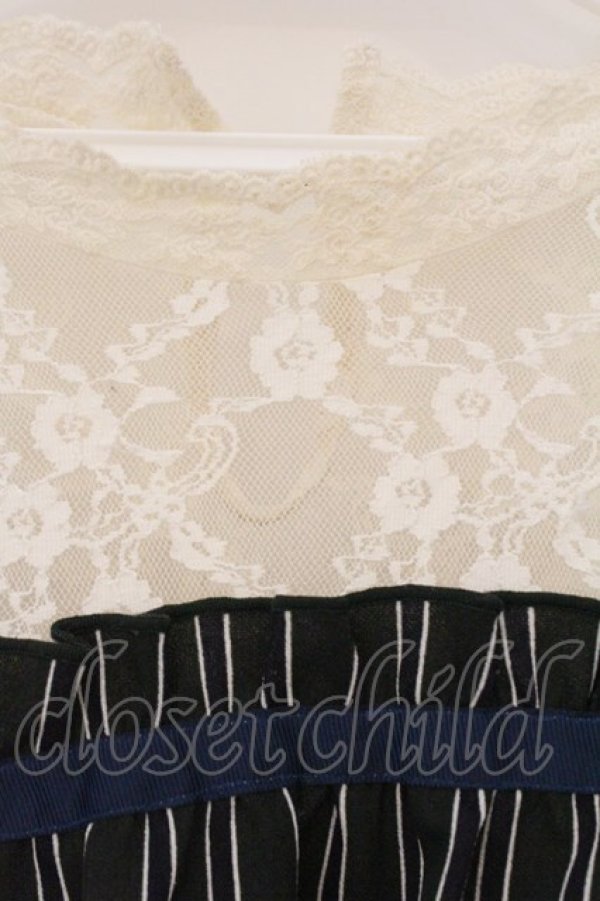 画像2: axes femme / レース切替レジメカットプルオーバー M グリーン O-26-03-29-092-AX-TO-OW-OS (2)