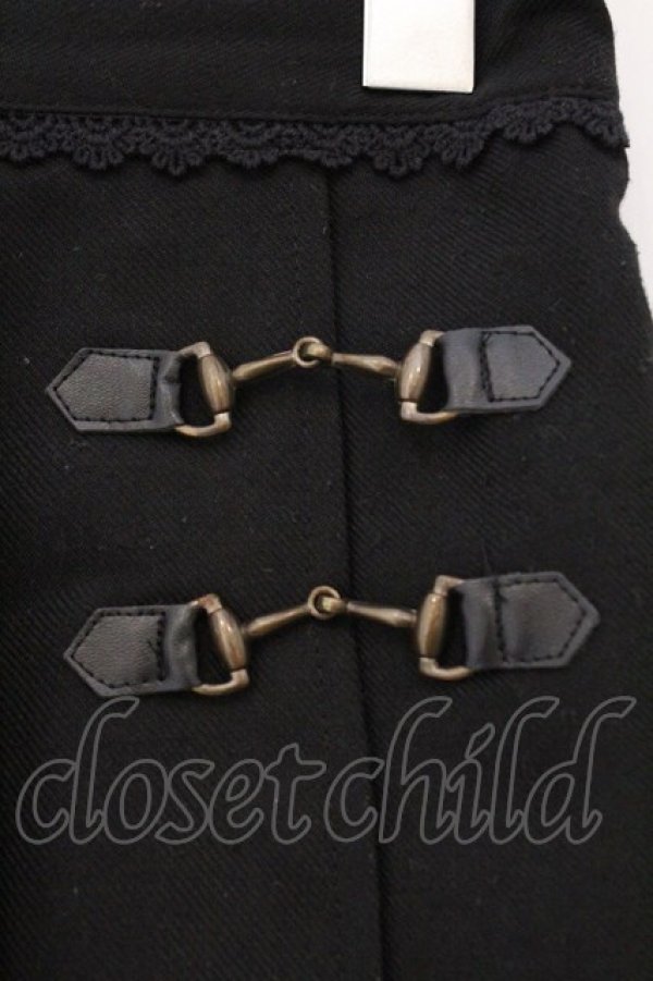 画像2: axes femme / ビットデザインキュロット M クロ O-26-03-29-097-AX-PA-OW-OS (2)