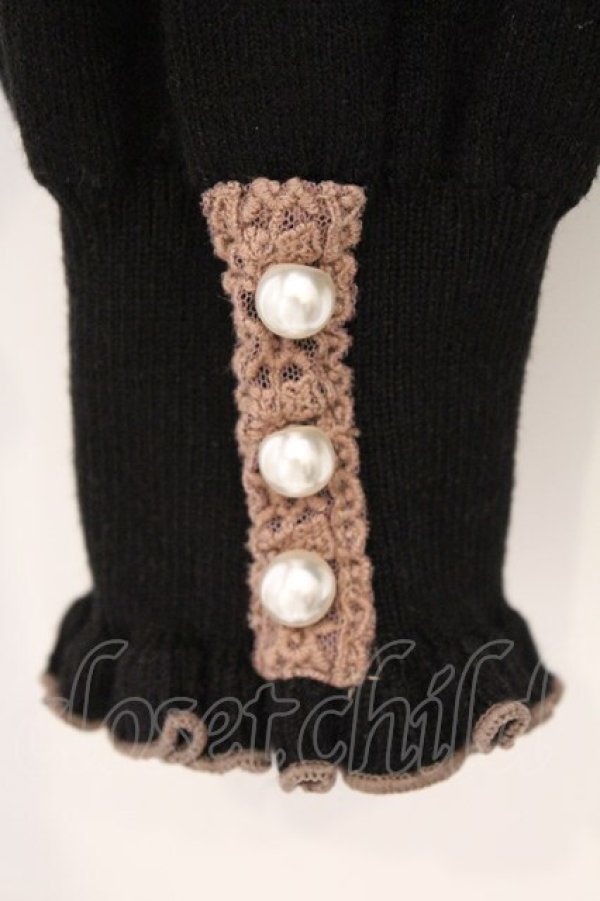 画像2: axes femme / メローウォッシャブルニット F クロ O-26-03-29-011-AX-TO-YM-OS (2)