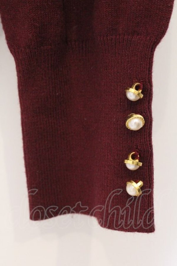 画像2: axes femme / タートルネックニット M ワイン O-26-03-29-012-AX-TO-YM-OS (2)