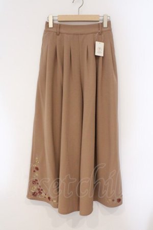 画像: axes femme / リラックスカットソーパンツ F ベージュ O-26-03-29-017-AX-PA-YM-OS