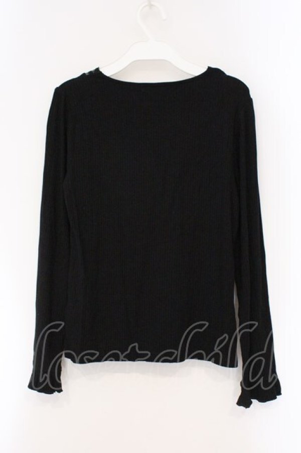 画像3: axes femme / 蝶々レース×ビジューインナー F クロ O-26-03-29-020-AX-TO-YM-OS (3)