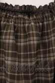 画像2: axes femme / チェック柄キャミワンピース F ブラウン O-26-03-29-027-AX-OP-YM-OS (2)