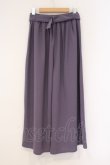 画像3: axes femme / リリー刺繍タック入ワイドパンツ  パープル O-26-03-31-034-AX-PA-IG-OS (3)