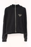 画像1: PEACE NOW / ウイングクラウン刺繍ZIPパーカー M ブラック O-26-03-31-042-PU-TO-OW-OS (1)