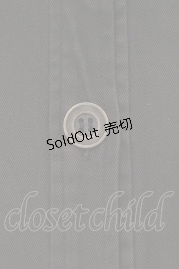 画像2: PEACE NOW / セーラーロングジャケット※状態難※ M ブラック O-26-03-31-046-PU-CO-OW-OS (2)