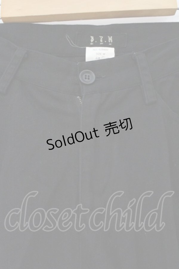 画像2: BPN / ベルテッドパンツ M ブラック O-26-03-31-047-GO-PA-OW-OS (2)