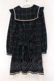 画像3: Secret Honey / チェック柄セーラーワンピース 2 グリーン O-26-03-31-052-CA-OP-IG-OS (3)