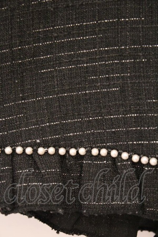 画像2: evelyn / パールラインショートパンツ  クロ O-26-03-31-1034-LO-PA-IG-OS (2)