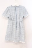 画像3: Swankiss / EK tweed pocket O/P　ワンピース  サックス×シロ O-26-03-31-1039-CA-OP-IG-OS (3)
