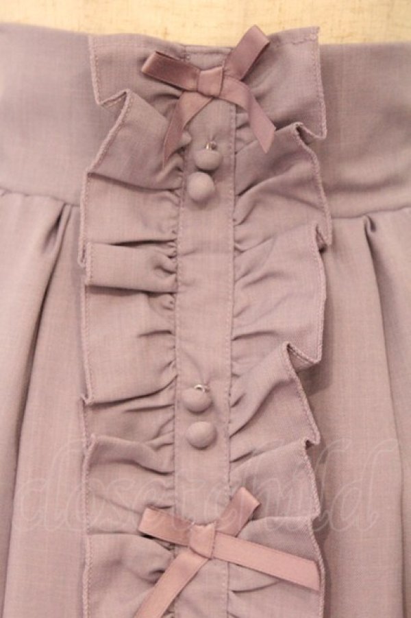 画像2: axes femme kawaii / クラシカルドールスカート  ラベンダー O-26-03-31-1049-AX-SK-IG-OS (2)