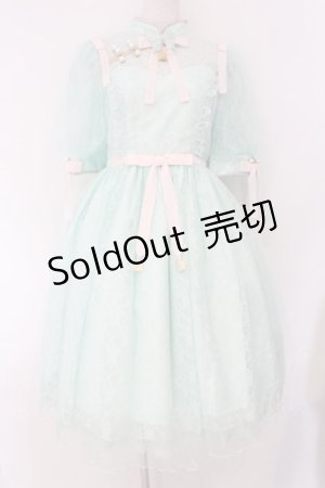 画像: Angelic Pretty / Shanghai Dollワンピース  ミントグリーン O-26-03-31-1053-AP-OP-OW-OS