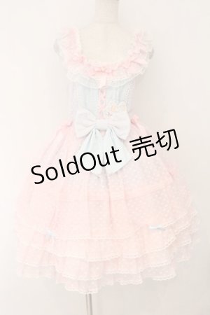 画像: 吸吸猫 / ハートチュールジャンパースカート M ピンク O-26-03-31-1055-LO-OP-OW-OS