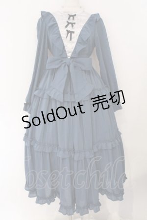 画像: axes femme kawaii / クラシカルフリルロングワンピース M ラフォーレ原宿限定カラー O-26-03-31-1056-AX-OP-YM-OS