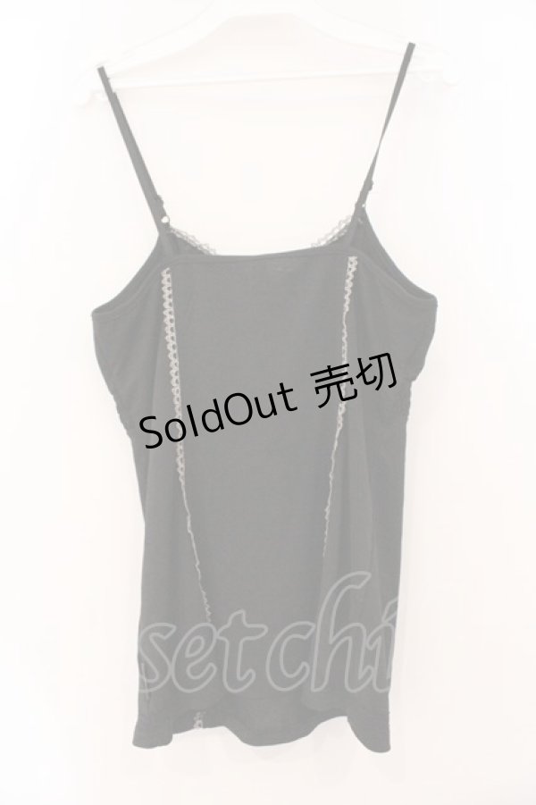 画像4: Ozz Croce / レイヤーキャミソール  ブラック O-26-03-31-1063-OO-TO-YM-OS (4)