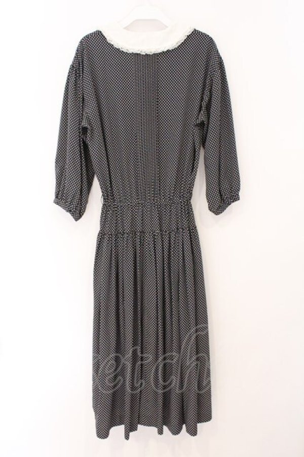 画像4: PINK HOUSE / 丸襟ドットワンピース  コン O-26-03-31-1067-LO-OP-OW-OS (4)