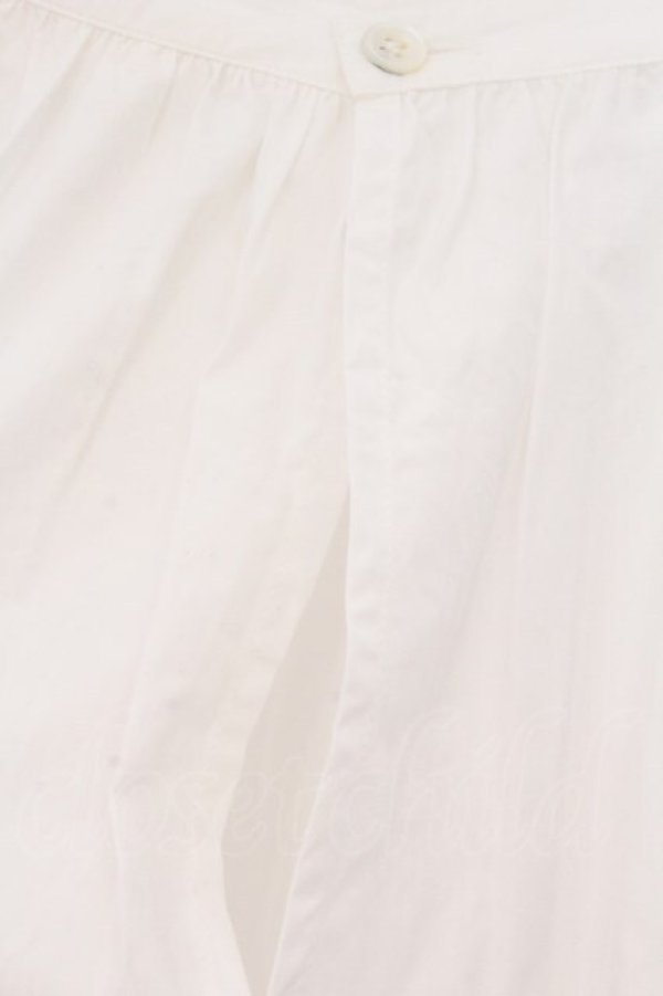 画像4: PINK HOUSE / 裾ピコフリル使いペチスカート  シロ O-26-03-31-1070-LO-SK-OW-OS (4)