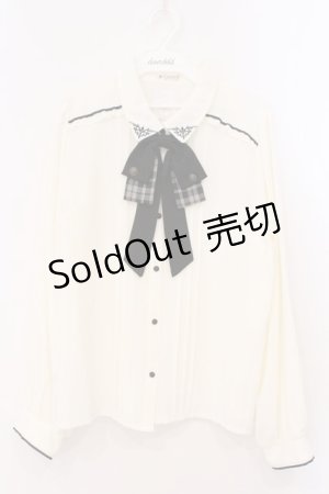 画像: axes femme / リボンセットブラウス L オフシロ O-26-03-31-1015-AX-BL-IG-OS