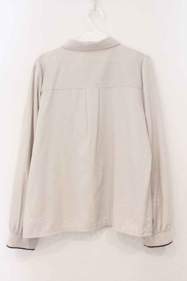画像3: axes femme / リボンセットブラウス L ベージュ O-26-03-31-1016-AX-BL-IG-OS (3)