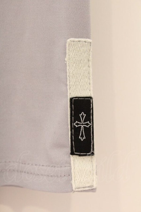 画像3: Ozz Croce / ドラゴンプリントメッシュジップトップス  グレー O-26-03-31-1021-OO-TO-IG-OS (3)