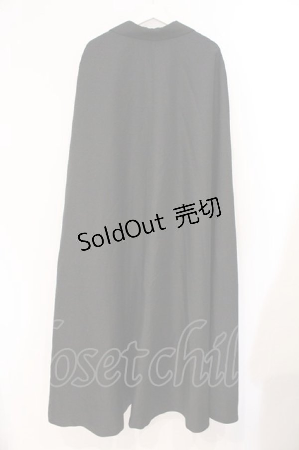 画像5: ATELIER BOZ / セルヴァンティスロングマント  ブラック O-26-03-31-1030-EL-CO-IG-OS (5)