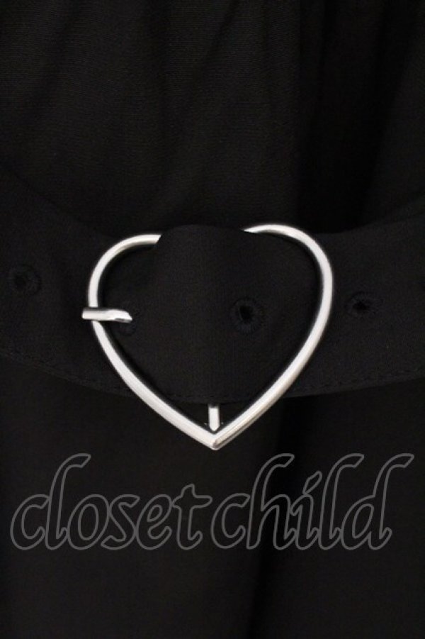 画像3: DearMyLove / お茶会フリルリボンワンピース M クロ O-26-03-31-007-EL-OP-IG-OS (3)