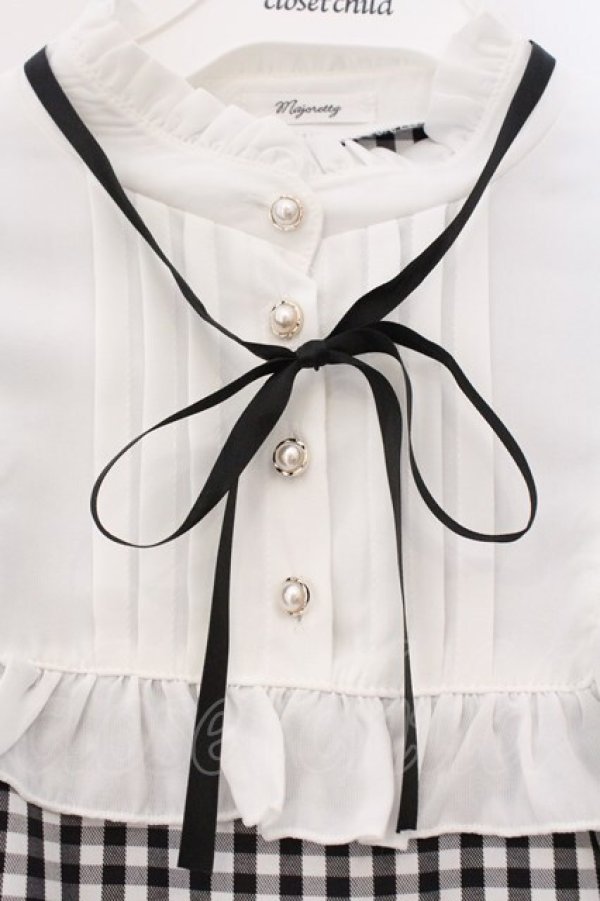 画像2: majoretty / ムジヨークキリカエOP M シロ×クロ O-26-03-31-009-GO-OP-IG-OS (2)