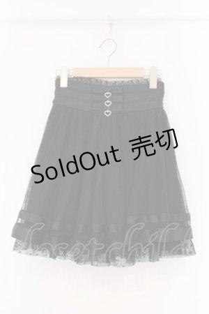 画像: LIZ LISA / ドットチュールスカパン  クロ O-26-03-31-003-LO-PA-OW-OS