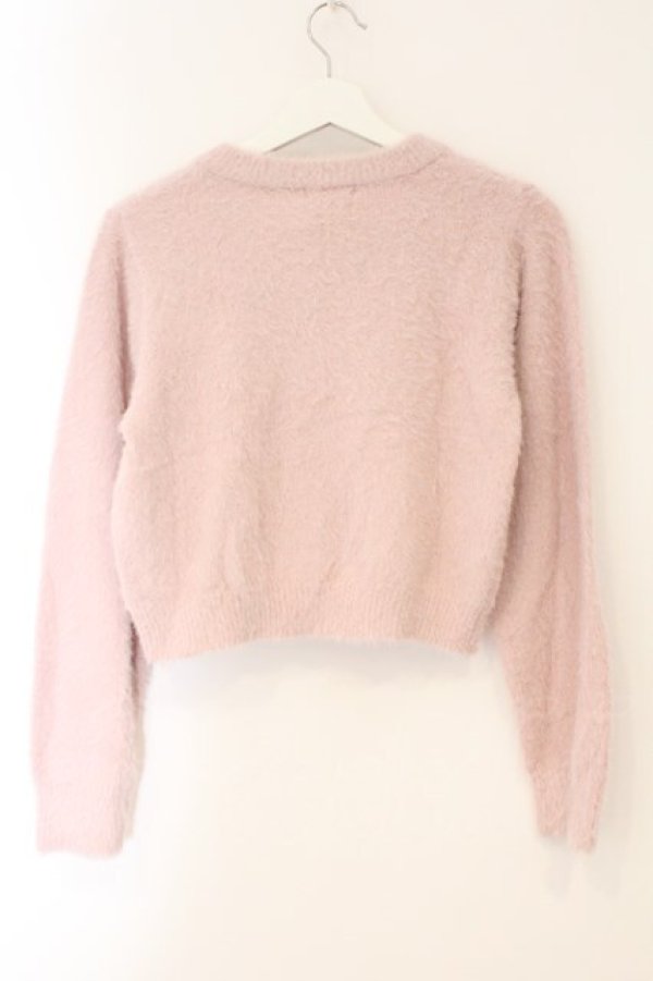 画像3: m petit by misako / MSKリボンカーディガン M ピンク O-26-03-31-028-LO-TO-OW-OS (3)