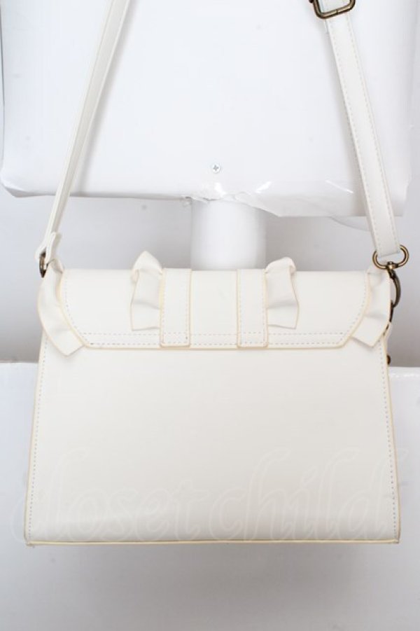 画像4: ATELIER PIERROT / Enchanted Corset Bag  ホワイト O-26-04-01-033-EL-BG-IG-OS (4)