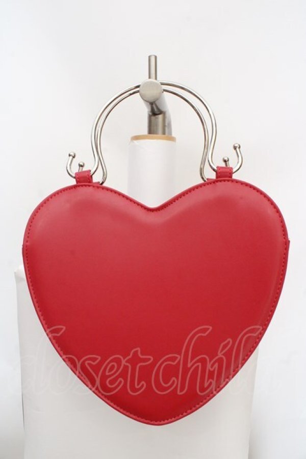 画像2: BABY,THE STARS SHINE BRIGHT / リボンハートBag  えんじ O-26-04-01-034-BA-BG-IG-OS (2)