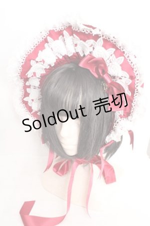 画像: BABY,THE STARS SHINE BRIGHT / エリザベスボンネット  えんじ O-26-04-01-005-BA-AC-IG-OS