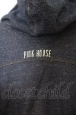 画像2: PINK HOUSE / デニム調スウェットパーカー  インディゴ O-26-04-01-060-LO-TO-OW-OS (2)