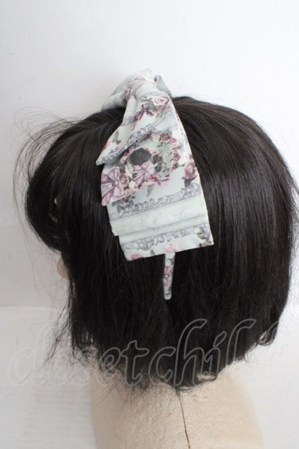 画像2: Royal Princess Alice / Rococo Rose Cat　カチューシャ  ミント O-26-04-01-001-LO-AC-IG-OS (2)