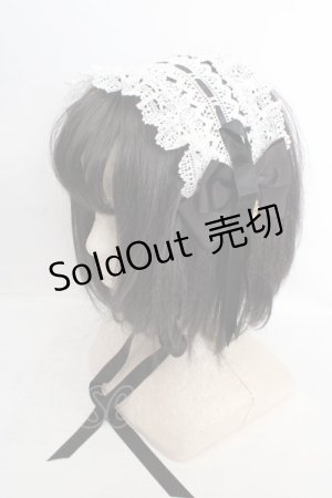 画像: BABY,THE STARS SHINE BRIGHT / プリンセスドロップヘッドドレス  クロ×シロ O-26-04-01-009-BA-AC-IG-OS