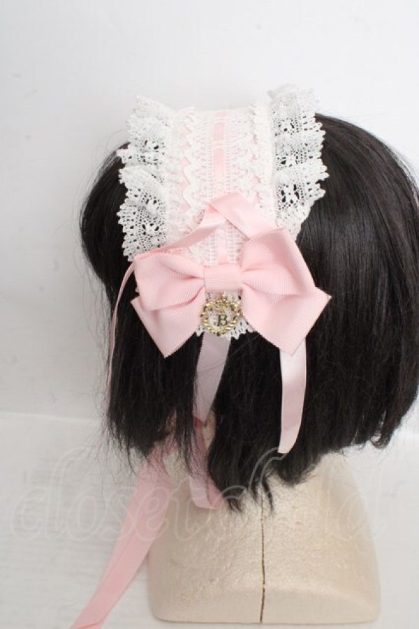 画像2: BABY,THE STARS SHINE BRIGHT / プリンセスドロップヘッドドレス  ピンク×シロ O-26-04-01-010-BA-AC-IG-OS (2)