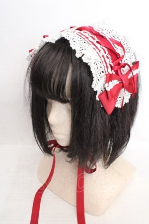 画像: BABY,THE STARS SHINE BRIGHT / ロゼリーナスピンドールヘッドドレス  えんじ O-26-04-01-011-BA-AC-IG-OS