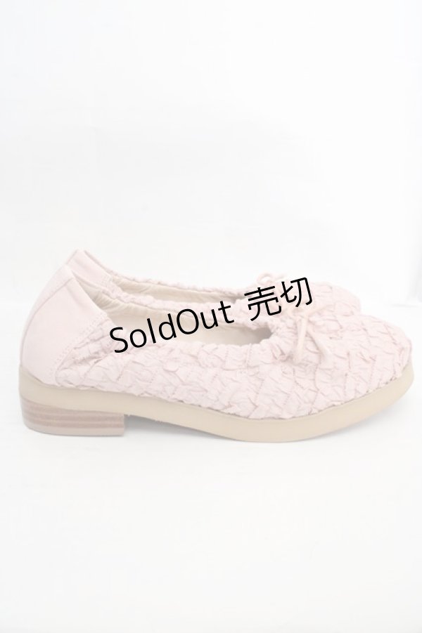 画像4: PINK HOUSE / フリル使いバレエシューズ 3(M) ピンク O-26-04-01-018-LO-SH-IG-OS (4)