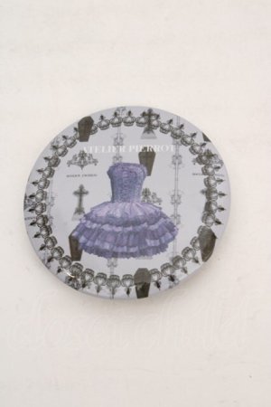 画像: ATELIER PIERROT / 缶バッジ  パープル O-26-04-01-025-EL-ZA-IG-OS