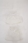 画像1: ATELIER PIERROT / Lace cuffs（レースカフス）  ホワイト O-26-04-01-028-EL-ZA-IG-OS (1)