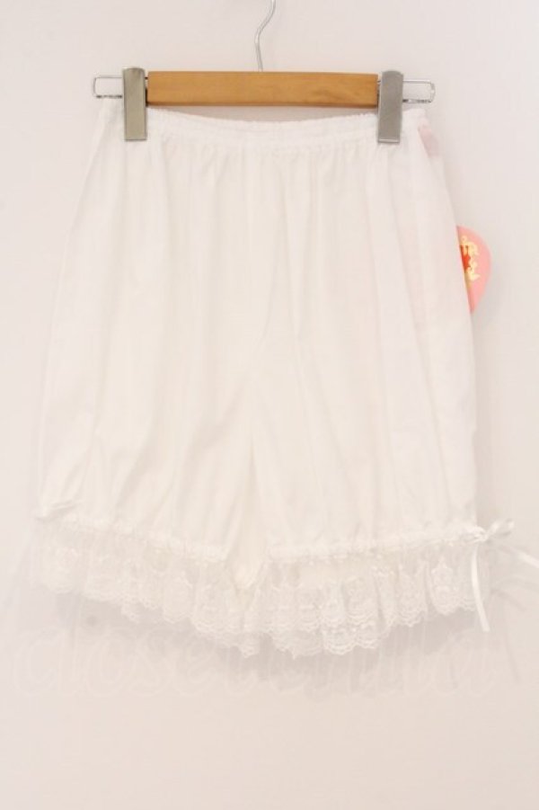 画像1: BABY,THE STARS SHINE BRIGHT / うさくみゃちゃんレースドロワーズ  シロ O-26-04-02-039-BA-PA-IG-OS (1)