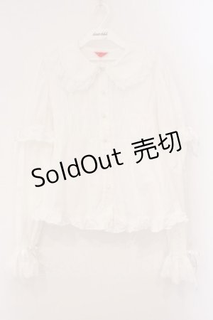 画像: BABY,THE STARS SHINE BRIGHT / 袖取り外しベビードールブラウス  シロ O-26-04-02-040-BA-BL-IG-OS