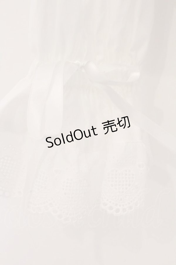 画像3: BABY,THE STARS SHINE BRIGHT / 袖取り外しベビードールブラウス  シロ O-26-04-02-040-BA-BL-IG-OS (3)