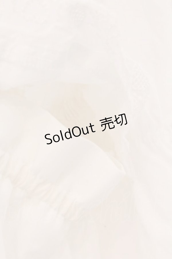 画像4: BABY,THE STARS SHINE BRIGHT / 袖取り外しベビードールブラウス  シロ O-26-04-02-040-BA-BL-IG-OS (4)