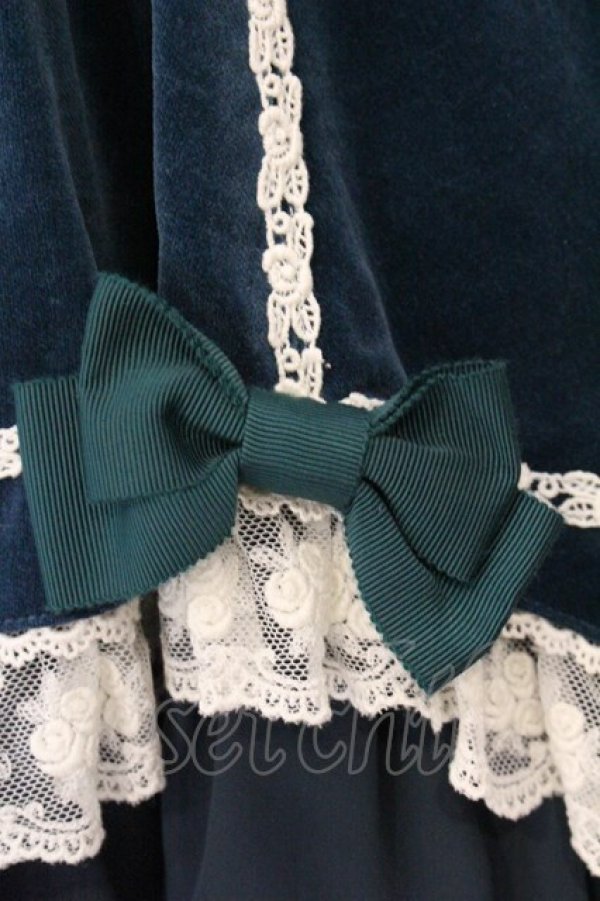 画像4: metamorphose / 別珍セシリアジャンパースカート  グリーン O-26-04-02-045-ME-OP-OW-OS (4)