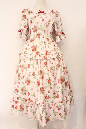 画像: axes femme kawaii / クラシックベリーワンピース  ピンク O-26-04-02-046-AX-OP-IG-OS