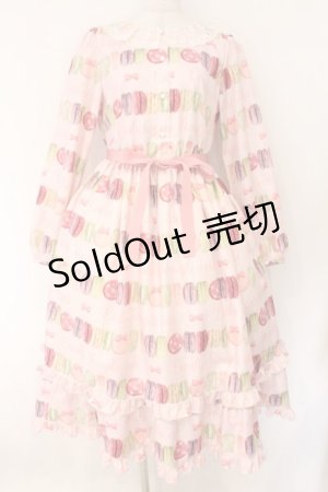 画像: Emily Temple cute / doux macaronロングワンピース  ピンク O-26-04-02-047-ET-OP-IG-OS