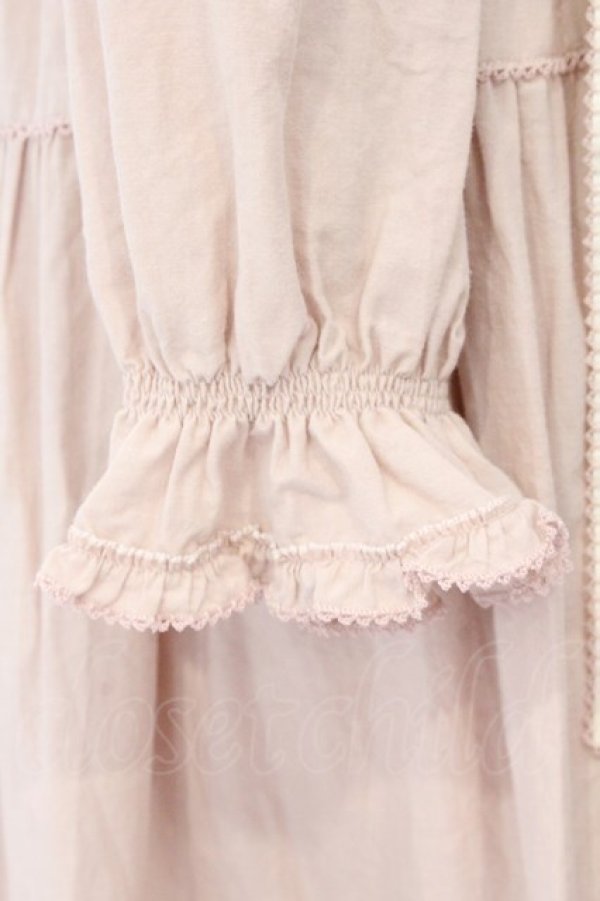 画像5: PINK HOUSE / エプロン付きダンガリーワンピース  ピンク O-26-04-02-049-LO-OP-OW-OS (5)